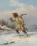 Cornelius Krieghoff, Following the Moose